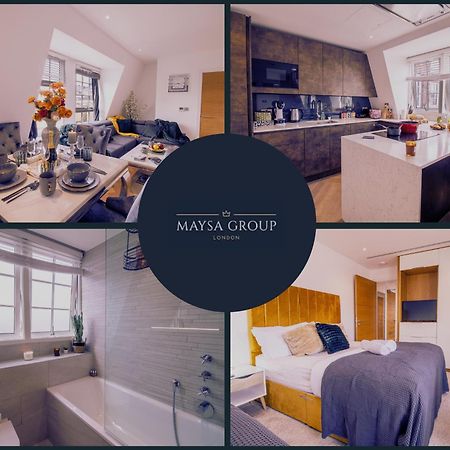 Luxurious 1-Bedroom Penthouse In Marble Arch 71 لندن المظهر الخارجي الصورة
