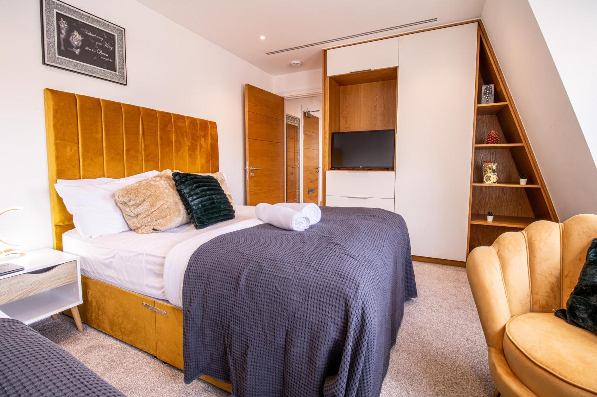 Luxurious 1-Bedroom Penthouse In Marble Arch 71 لندن المظهر الخارجي الصورة